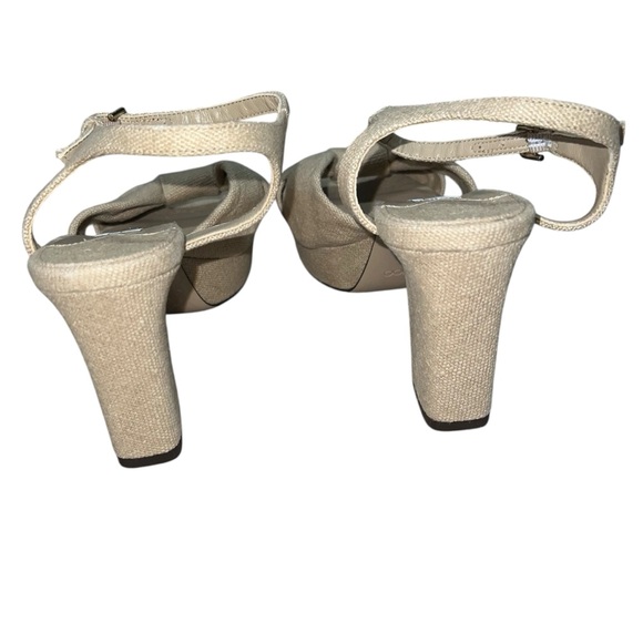 NEW NWOB Jimmy Choo Heloise 80 Platform Sandals In Ballet Pink Tan - Picture 5 of 10